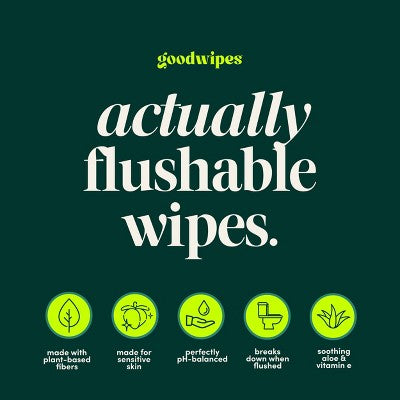Goodwipes V Fresh Flushable Wipes - 20ct