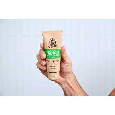 DR. SQUATCH Men's Natural Face Wash - Cool Fresh Aloe - 4oz