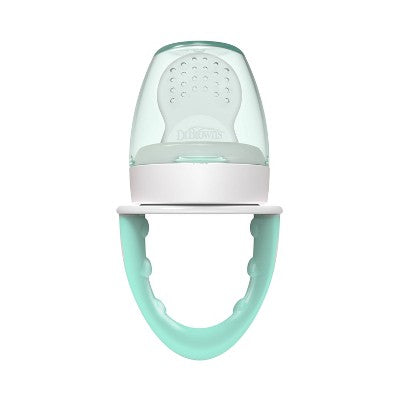 Dr. Brown's Fresh Firsts Silicone Feeder - Mint & Gray - 2pk
