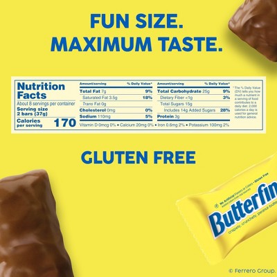 Butterfinger Fun Size Chocolate Candy Bar 10.2oz Bag