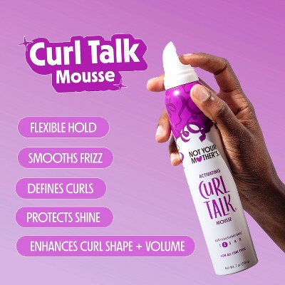 Not Your Mother's Curl Talk Activating Mousse