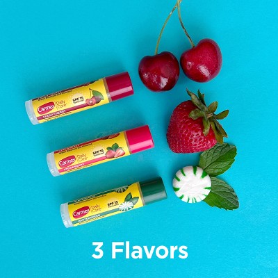 Carmex Daily Care Lip Balm Moisturizing Assorted Stick - SPF 15 - 4pk/0.60oz