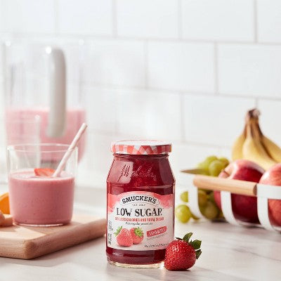 Smucker's Low Sugar Strawberry Preserves - 15.5oz: No Artificial Sweeteners
