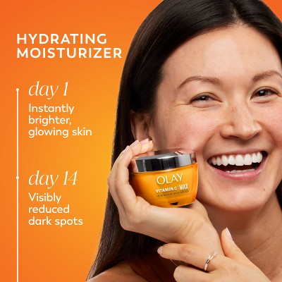 Olay Regenerist Vitamin C + Peptide 24 MAX Face Moisturizer - 1.7oz