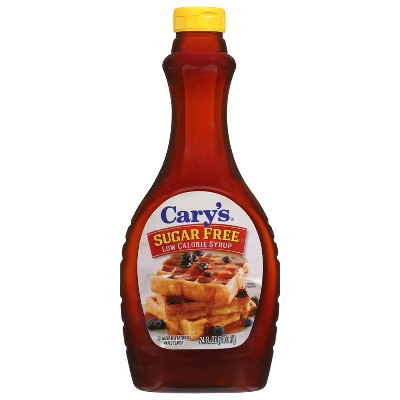 Cary's Sugar-Free Maple-Flavored Syrup - 24 fl oz: Aspartame Sweetened