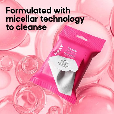 Almay Micellar Makeup Remover Cleansing Towelettes - 25ct