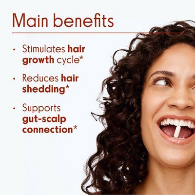 Love Wellness Healthy Hair Probiotics for Fuller and Shinier Hair - 30ct