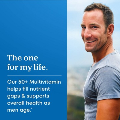 One A Day Men's 50+ Multivitamin Immune Health Support Tablets - 200ct