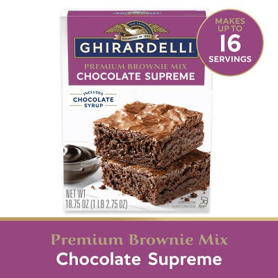 Ghirardelli Chocolate Supreme Brownie Mix - 18.75oz