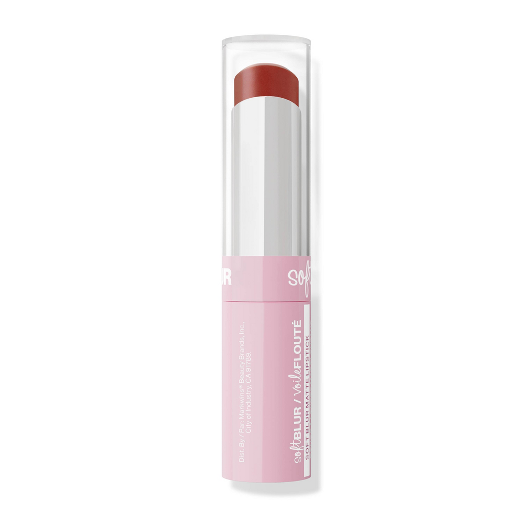 Wet n Wild Cloud Pout Soft Blur Matte Lipstick, Nude for Love - 0.11oz