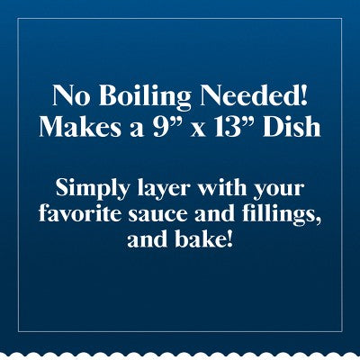 Barilla Gluten Free Oven Ready Lasagna Pasta - 10oz