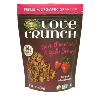 Nature's Path Love Crunch Dark Chocolate & Red Berries Granola