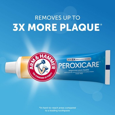 ARM & HAMMER PeroxiCare Gum Health Anticavity Fluoride Toothpaste - 6oz/2ct