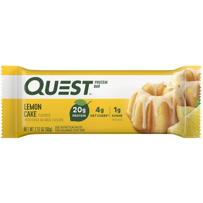 Quest Nutrition Lemon Cake Bar - 4ct