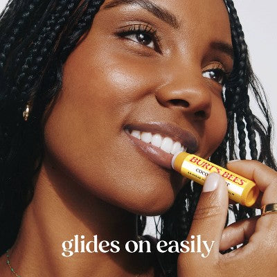 Burt's Bees 100% Natural Origin 24-Hour Moisturizing Lip Balm - Tropical Fruit - 4pk