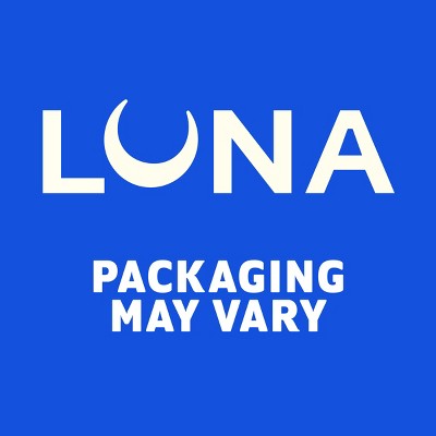 LUNA Bar Nutz Over Chocolate Granola Bar Made with Organic Oats - 9g Protein - 10.14oz/6pk