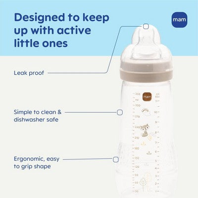 MAM 11 fl oz Easy Active Baby Bottle - 2pk