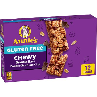 Annie's Organic Gluten Free Double Chocolate Chip Granola Bars Value Pack - 11.7oz