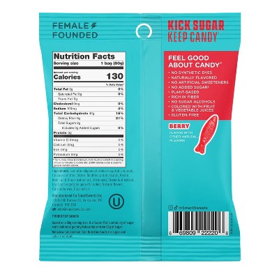 SmartSweets Sweet Fish, Soft and Chewy Candy - 1.8oz