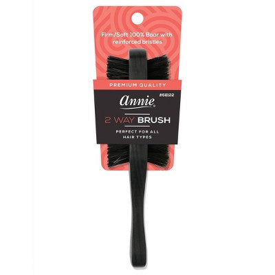 Annie International Easy Style Professional 2 Way Boar Bristle Hair Brush