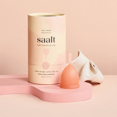 Saalt Soft Menstrual Cup - Desert Blush - Small