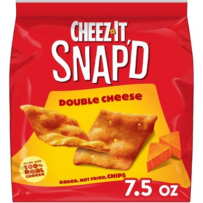 Cheez-It Snap'd Double Cheese Crackers - 7.5oz