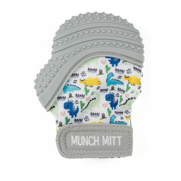 Malarkey Kids Munch Mitt Teether, Dino