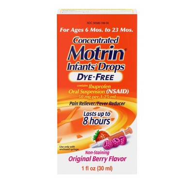 Motrin Infant Drops NSAID Berry - 1  fl oz