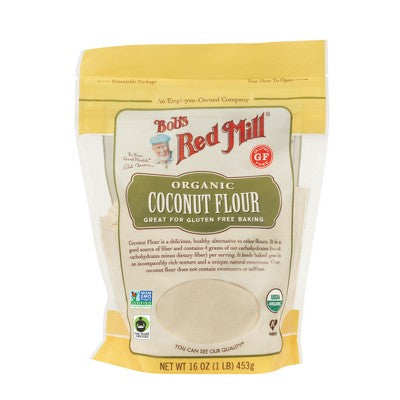 Bob's Red Mill Gluten Free Organic High Fiber Coconut Flour - 16oz