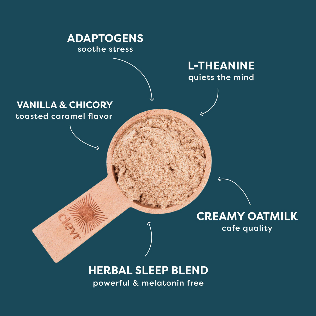 Clevr Sleeptime Superlatte - 6.8oz