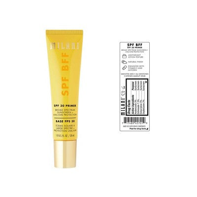 Milani Face Primer with SPF 30 - BFF 120 - 1 fl oz
