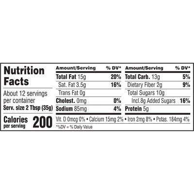 Jif Peanut Butter & Chocolate Flavored Spread - 15oz: Creamy Consistency
