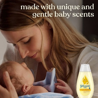 Johnson's Head-To-Toe Gentle Baby Body Wash & Shampoo, Travel Size - 3.4 fl oz