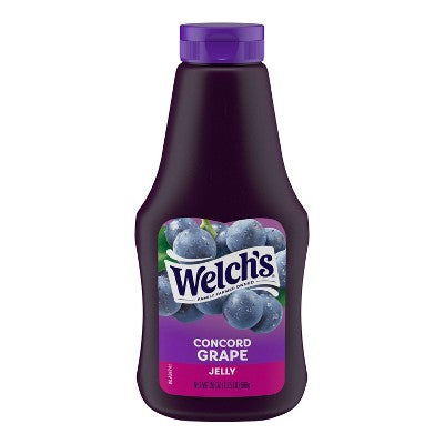 Welch's Squeeze Concord Grape Jelly - 20oz: No Artificial Colors, No Artificial Flavors