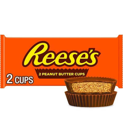 Reese's Peanut Butter Cups Candy - 1.5oz/2ct
