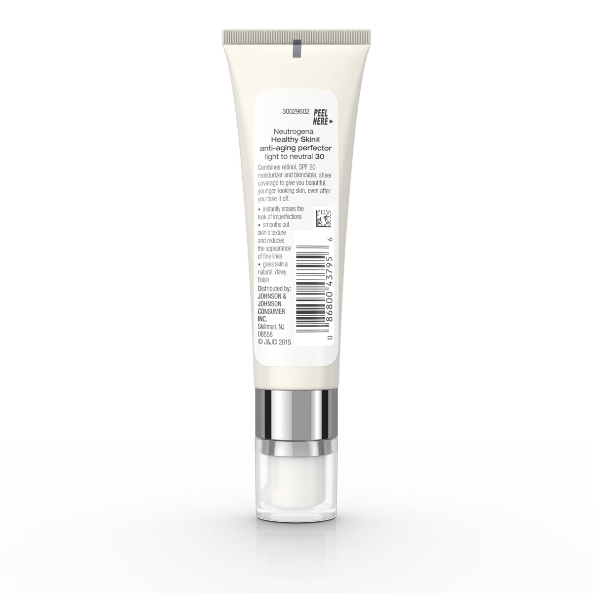 Neutrogena Healthy Skin Anti-Aging Perfector with Retinol and Broad Spectrum SPF 20 Sunscreen - 1 fl oz, 30 Light to Neutral