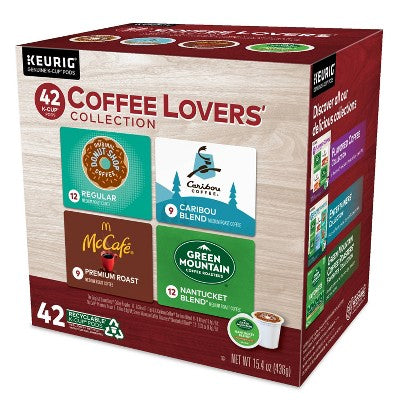 Keurig Coffee Lovers' Collection Keurig K-Cup Coffee Pods Variety Pack Medium Roast - 42ct