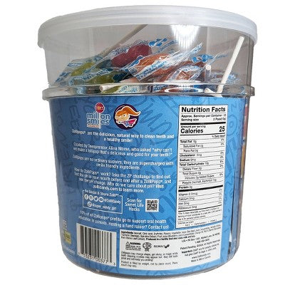 Zolli Pops Sugar Free Lollipops Candy - 16oz