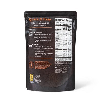 90 Second Whole Grain Blend with Brown Rice, Lentils & Quinoa - 8.8oz - Good & Gather™