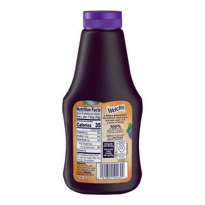 Welch's Concord Grape Spread - 18oz: No Artificial Colors, No High Fructose Corn Syrup, Jelly