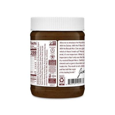 Justin's Chocolate Hazelnut Butter Blend - 12oz: Certified Gluten-Free, Creamy