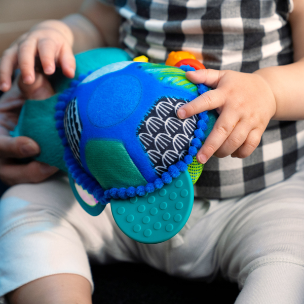 Baby Einstein Ocean Explorers Neptune's Sensory Sidekick Activity Plush Toy