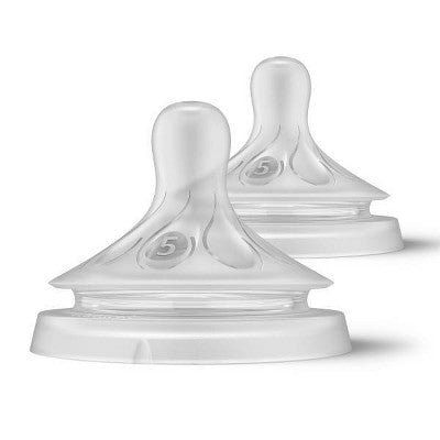 Philips Avent Natural Response Nipples - Extra Fast Flow - Flow 5 - 2pk