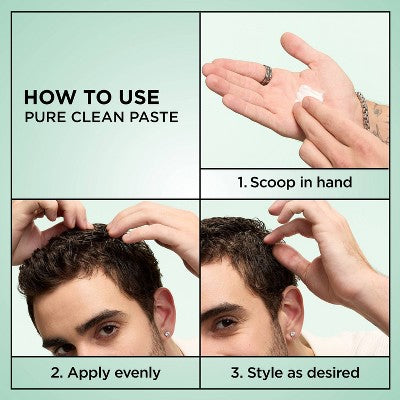 Garnier Fructis Style Pure Clean Extra Strong Hold Hair Paste - 2oz