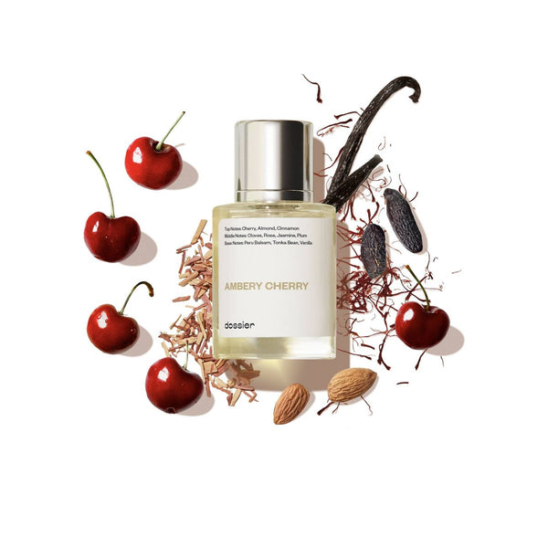 Dossier Women's Eau de Parfum, Inspired by Tom Ford Lost Cherry, 50ml - Ambery Cherry