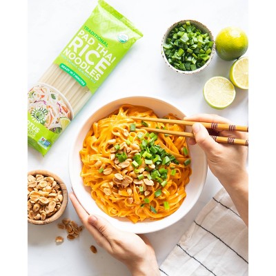 Lotus Foods Pad Thai Rice Noodles Organic Gluten Free - 8oz