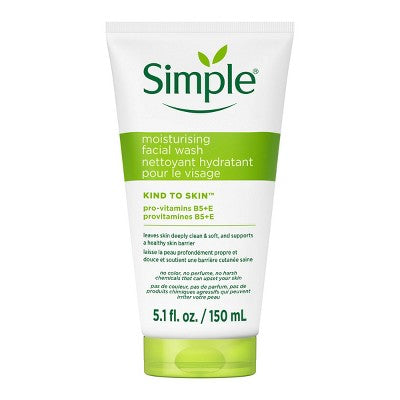 Simple Kind to Skin Moisturizing Facial Wash - Unscented - 5.1 fl oz