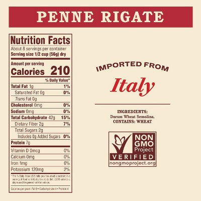 Rao's Homemade Penne Rigate Pasta - 16oz