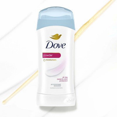 Dove Beauty Powder 48-Hour Invisible Solid Antiperspirant & Deodorant Stick - 1.6oz