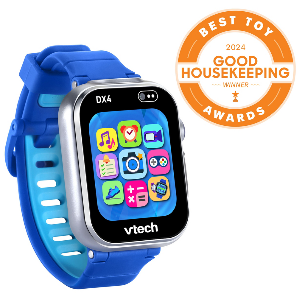 VTech KidiZoom Smartwatch DX4 : Sensory Development, Teaching Aid, No Assembly Required, Age 4+